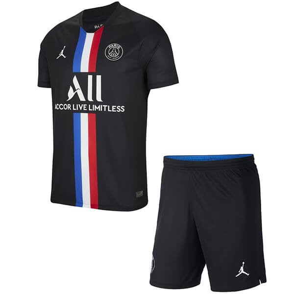 Camiseta Paris Saint Germain 4ª Niño 2019 2020 Negro